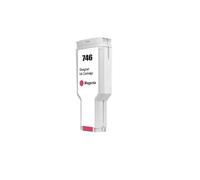 EGRMZ 300 ML Compatible avec la Cartouche d'encre 747 Design Jet Z6 Z9 Modèles P2V84A P2V85A P2V86A P2V87A(746-M)