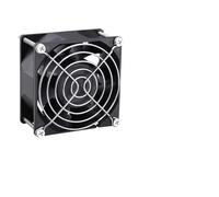 EGRMZ 80 mm 8038 DC 24V 4pin PWM Fan de Refroidissement sans balais Double Balle 80x80x38mm Compatible avec Les étuis informatiques et Les systèmes de Refroidissement