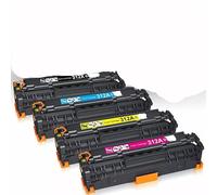 EGRMZ Cartouche de Toner 4PK CF380X pour 312X, Compatible avec Pro M476nw M476dn M476nw MFP US