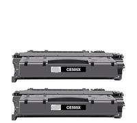 EGRMZ Cartouche de Toner CE505X Compatible avec 05X P2055x P2055 2PK