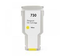 EGRMZ Cartouche d'encre Compatible 300 ML Compatible avec 730 730 DesignJet T1600 T1600DR T1700 T1700D(Yellow)