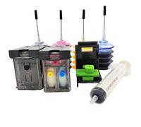 EGRMZ Cartouche Rechargeable T1281 T1282 T1283 T1284 et Compatible avec l'encre avec Les modèles d'imprimantes SX125 SX130 SX420W SX235W SX440W SX430W SX425W SX435W SX438(Set)