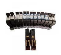 EGRMZ Cartouches à Encre compatibles Compatible avec Les modèles d'imprimantes à Jet à Jet TIJ Domino BK129 BK150 BK117 BK118 BK119 BK652 BK640 Solvent et Encre à Base d'eau(BK150)
