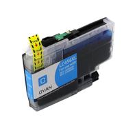 EGRMZ Cartridge à Encre Compatible LC456 LC456XL Version de l'asie du Sud-Est Compatible avec MFC-J4340DW MFC-J4540DW IMPRIMANTE Color Color Cyan Magenta Jaune(LC456XL-C)