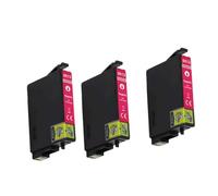 EGRMZ Compatible avec la Cartouche d'encre d'imprimante T0611 T0612 T0613 T0614 Stylus D88 DX4250 DX4800 DX3800 DX3850 DX4200(3PCS Magenta)