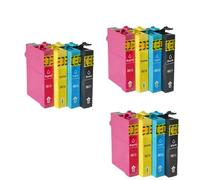 EGRMZ Compatible avec la Cartouche d'encre d'imprimante T0611 T0612 T0613 T0614 Stylus D88 DX4250 DX4800 DX3800 DX3850 DX4200(3Sets)