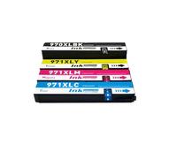 EGRMZ Compatible avec Les Cartouches d'encre HP970 HP970XL Color Officejet Pro X451dn X451dw.(1SET)