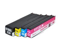 EGRMZ Compatible avec Les Cartouches d'encre magnétiques HP970XL HP971XL Officejet Pro X451dn X476dn X451dw X476dw.(1Set 4Color)