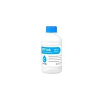 EGRMZ Encre DTF 250ML, Compatible avec Les imprimantes 1390 1400 1430 L1800 DX5 DX7 5113 4720 I3200, Recharge de Transfert de Film Pet(250ml-C)