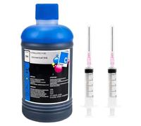 EGRMZ Kit de Recharge d'encre Compatible avec l'imprimante 301 302 304 305 Cartouche Deskjet(1 Cyan)