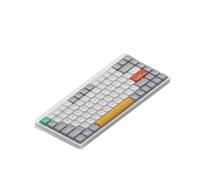 EGRMZ NUPHY AIR75 V2 Clavier mécanique sans Fil 75 Compatible avec Cent Commutateurs de Profil Bas Bluetooth 24g Connectivité RVB Backlight Compatible avec Les claviers 75 de la série(White)