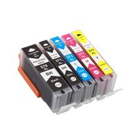 EGRMZ PGI 570 Compatible CLI 571 Cartouche d'encre Compatible avec MG6850 MG6853 MG7750 MG7751 MG7752 MG7753 TS8050 TS8051 TS8052 Printers(5Color 1set)
