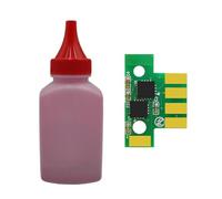 EGRMZ Poudre de Toner avec Puce Compatible avec C2325 C2325dw C2535 C2425dw MC2425 MC2640 MC2325 MC2535 C232HK0(Toner 50g Chip M)