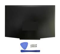 EGRMZ Remplacement LCD Couverture du Couverture Le Courtes AVANTS Courtes COURCE PALMREST Base DE Base Compatible avec 17 CD TPN-C142 L56890-001 L56889-001 Gaming Haut(Silver A Cover)