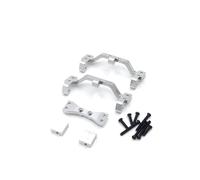 EGRMZ SERVO Mont Bracket Compatible avec C24 MN99S METTAL PULT Tray RONE Mont Seat Compatible avec MN MN99S C14 C24 B14 B24 RC TRACHING PIÈCES(for WPL Silver)