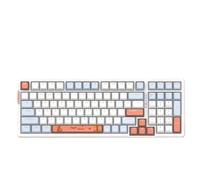 EGRMZ V98PRO V2 Clavier mécanique Wireless Bluetooth 3 Mode Hot Swappable Keycaps RV Backlit USB câblé Compatible avec PC Gaming Office Compatible avec Les Ordinateurs Windows(V98PRO V2-E)