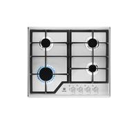 Electrolux Plaque de cuisson gaz EGS6426SX intégrée Acier inoxydable Gris avant