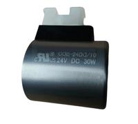EGTDSFGJA Bobines d'électrovanne hydraulique COE-24DC/10, diamètre intérieur 23mm, Hauteur 51mm, raccords de Grue 30W