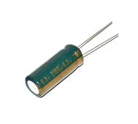 EGTDSFGJA Condensateur électrolytique en Aluminium 6,3 V 2700 UF, 2700 UF, 6,3 V, 10 x 20 mm, 20 pièces
