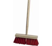 EGUFER 401-81 Balai pour enfants 10cm de large, manche en bois 76cm (couleur au hasard, 1 pièce)