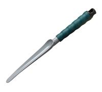 EGUFER HT2009 Couteau à désherber avec manche interchangeable, anthracite/vert
