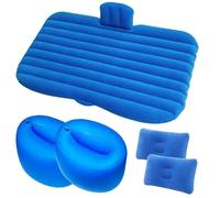 EGUIAS Lit de Voiture Lit de Voyage pour Voiture, Matelas Gonflable à Air pour Automobile, canapé de Camping, Coussin de Repos pour siège arrière, Coussin de Couchage Matelas Voiture(G)