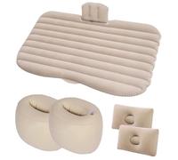 EGUIAS Lit de Voiture Lit de Voyage pour Voiture, Matelas Gonflable à Air pour Automobile, canapé de Camping, Coussin de Repos pour siège arrière, Coussin de Couchage Matelas Voiture(H)