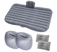 EGUIAS Lit de Voiture Lit de Voyage pour Voiture, Matelas Gonflable à Air pour Automobile, canapé de Camping, Coussin de Repos pour siège arrière, Coussin de Couchage Matelas Voiture(F)