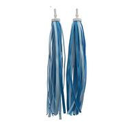 Egurs Guidon de vélo Streamer - 1 paire de serpentins - Poignées de vélo - Bandes colorées - Décoration de vélo pour enfants - Décoration pour garçons et filles - Bleu marine