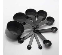 Egurs Lot de 10 cuillères doseuses en plastique pour cuisine - 1 g - 200 g