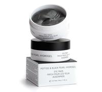 EGYPT-WONDER Peptide & Black Pearl Hydrogel - Coussinets Yeux Luxueux à l'Hyalurone, Peptides & Black Pearls - Anti-âge, Hydratation & Rayonnement - Masque rafraîchissant pour les yeux contre les