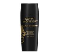 EGYPT-WONDER QuickTan Accélérateur de bronzage autobronzant pour le visage et le corps 100 ml avec gant autobronzant - Autobronzant pour la maison
