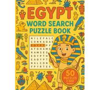 Egypt Word Search: 2,000 Words about Pyramids, Pharaohs, and Ancient History | Fun Word Searches about Egypt, Landmarks, and Culture | Puzzles for People of All Ages | 8.5 x 11 Inches, 101 Pages