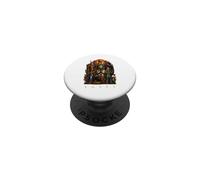 Egypte Ancienne divinités sacrées mythologie icône œuvre d'art sacrée PopSockets PopGrip Adhésif