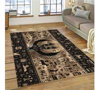 Égypte Ancienne Mythologique Idéographique Signe Symboles Tapis pour La Maison Salon Chambre Canapé Paillasson Antidérapant Tapis 200X300Cm