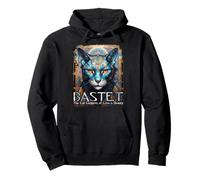 Egypte Déesse des Chats Bastet Sweat à Capuche
