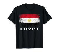 Égypte Drapeau égyptien T-Shirt Graphique avec Valeur, Homme, Noir, M