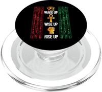 Égypte effrayante - Noir - Hyéroliphes égyptiennes - Œil d'Horus PopSockets PopGrip pour MagSafe