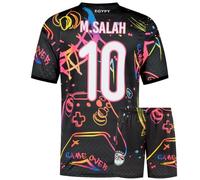Egypte Maillot De Foot Salah - Gaming - Enfant et Adulte - Ensemble Foot