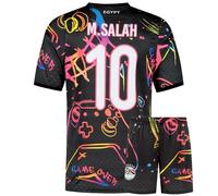 Egypte Maillot De Foot Salah - Gaming - Enfant et Adulte - Ensemble Foot - M