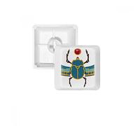 Égypte Rouge Jaune Bleu Beetle Atonism PBT Keycaps pour Clavier mécanique Blanc OEM sans Marquage d'impression R2 Multicolore