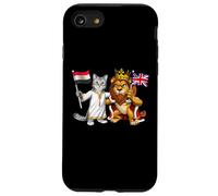 Égypte Royaume-Uni Drapeau Héritage égypto-Britannique Coque pour iPhone SE (2020) / 7/8