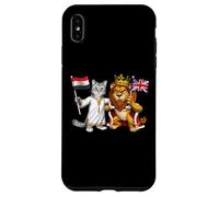 Égypte Royaume-Uni Drapeau Héritage égypto-Britannique Coque pour iPhone XS Max