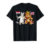 Égypte Royaume-Uni Drapeau Héritage égypto-Britannique T-Shirt