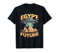 Egypte Where The Passed Meets The Future OVNI Pyramides T-Shirt