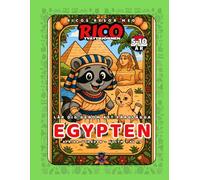 Egypten - Målarbok för barn (5-10 år) | Ricos Resor - Afrika Vol. 1