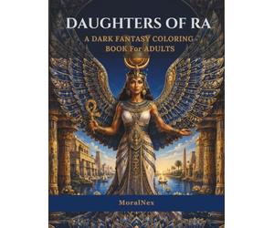 Egyptian Goddesses: Daughters of Ra: 40 Boho Illustrations of Isis, Hathor, Sekhmet, Bastet, Nephthys, Nut, Ma'at, Neith, Serket, Taweret, Wadjet & Seshat