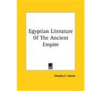 Egyptian Literature of the Ancient Empire