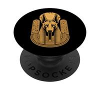 Egyptian Mythology I Bastet Dieux Égyptiens Archéologie PopSockets PopGrip Adhésif
