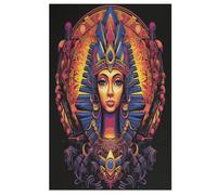 Egyptian Mythology Puzzle en Bois Enfant 1000 Pièces - Jeu EduChatif Motricité Fine Et Concentration - Puzzles pour Adultes （78×53cm）